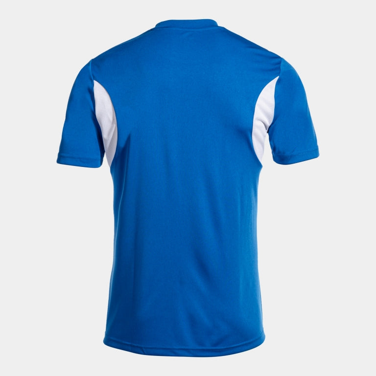 Joma Winner III Short Sleeve Tee Shirt Royal White