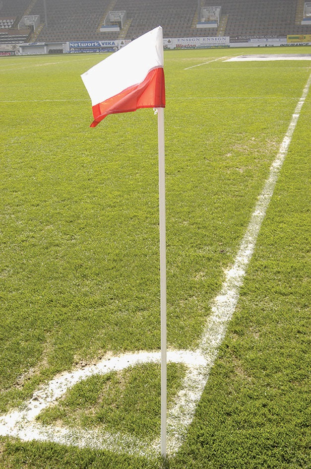 Precision Corner Flag Poles