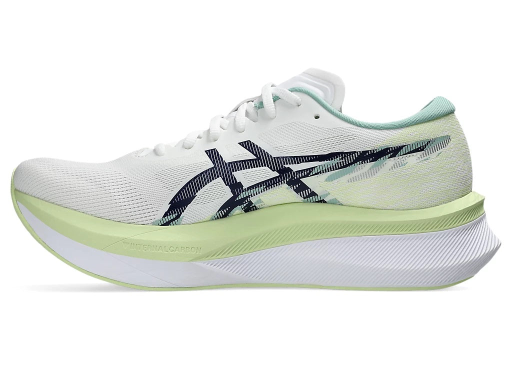Asics Magic Speed 4 Men's Running Shoes White Blue Expanse