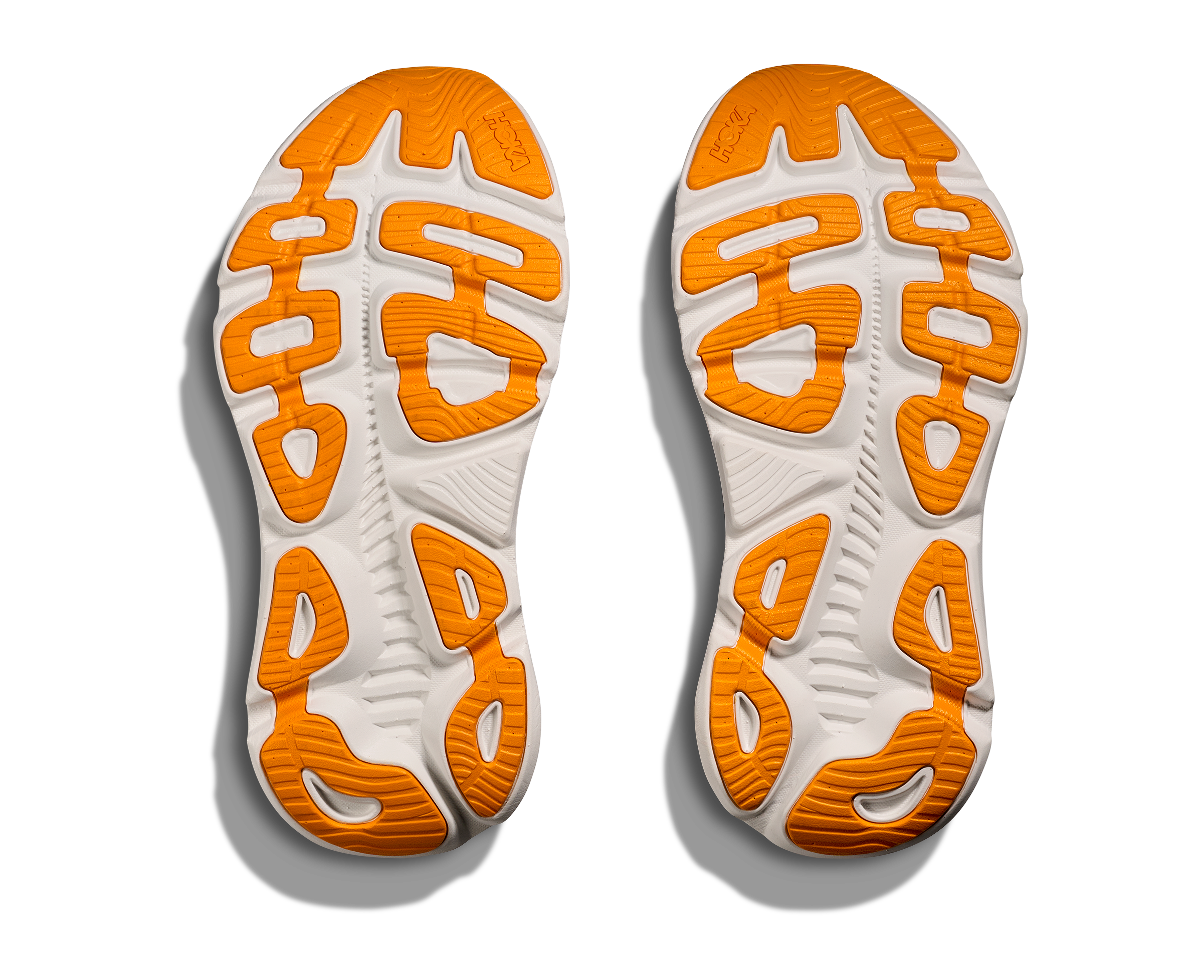 Hoka Gaviota 5 Women's Running Shoes Anchor Grapefruit