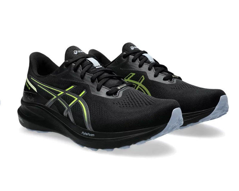 Asics GT-1000 13 GTX Men's Trail Running Shoes Black Safety Yellow