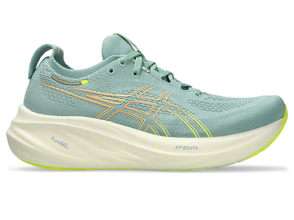 Asics Gel-Nimbus 26 Women's Running Shoes - Cool Matcha