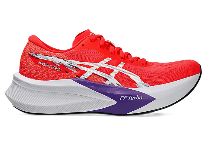 Asics Magic Speed Women' Running Shoes Flash Red White