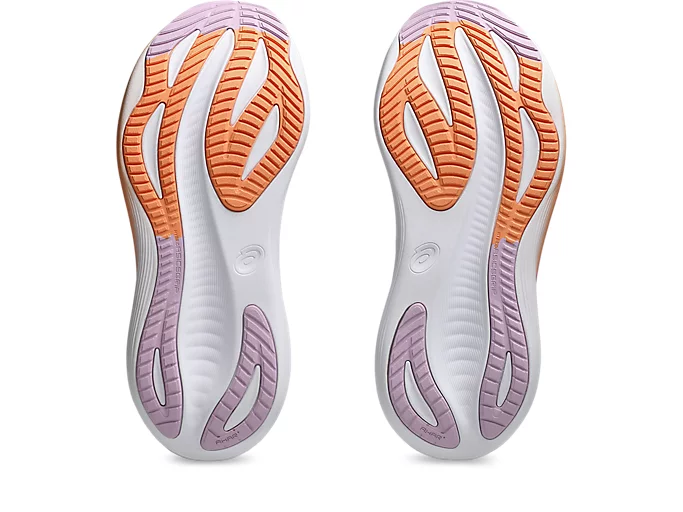 Asics Gel-Nimbus 26 Women's Running Shoes - White Pink