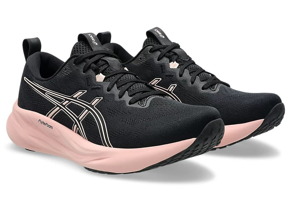 Asics Gel Pulse 16 Women's Running Shoes Black Pink