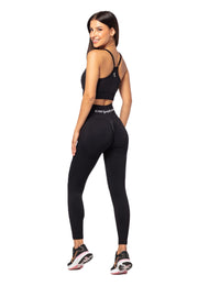 Carpatree Allure Seamless Leggings Black