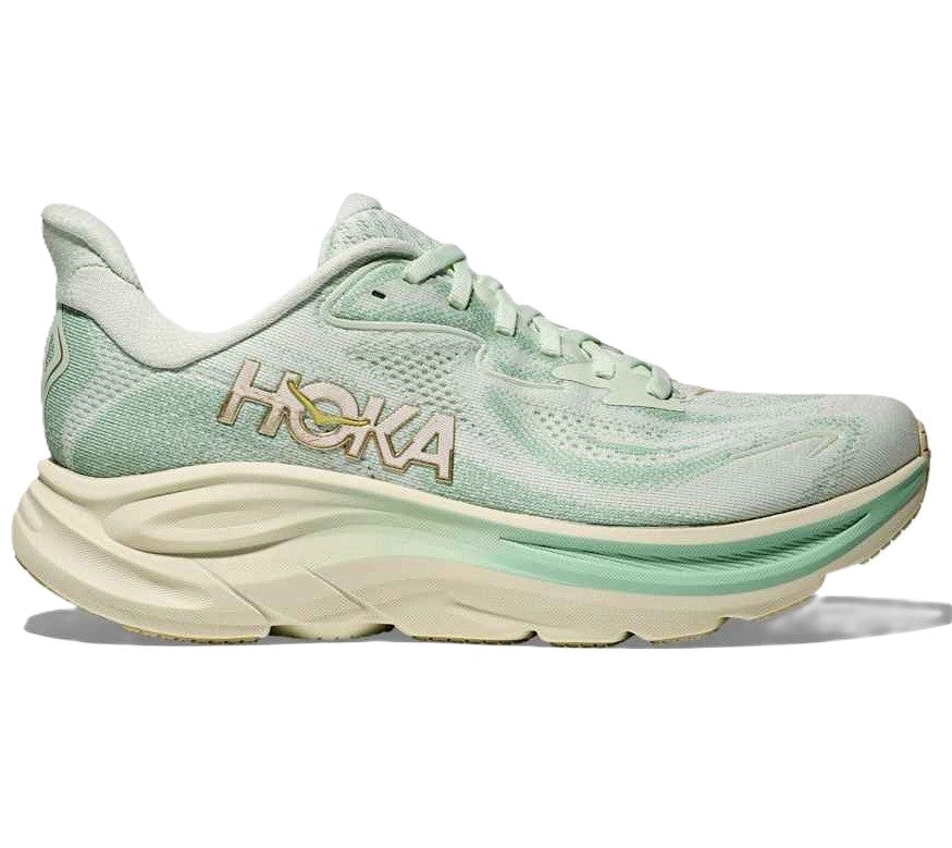 Hoka Clifton 10 Women's Running Shoes Sea Glass Jadeite