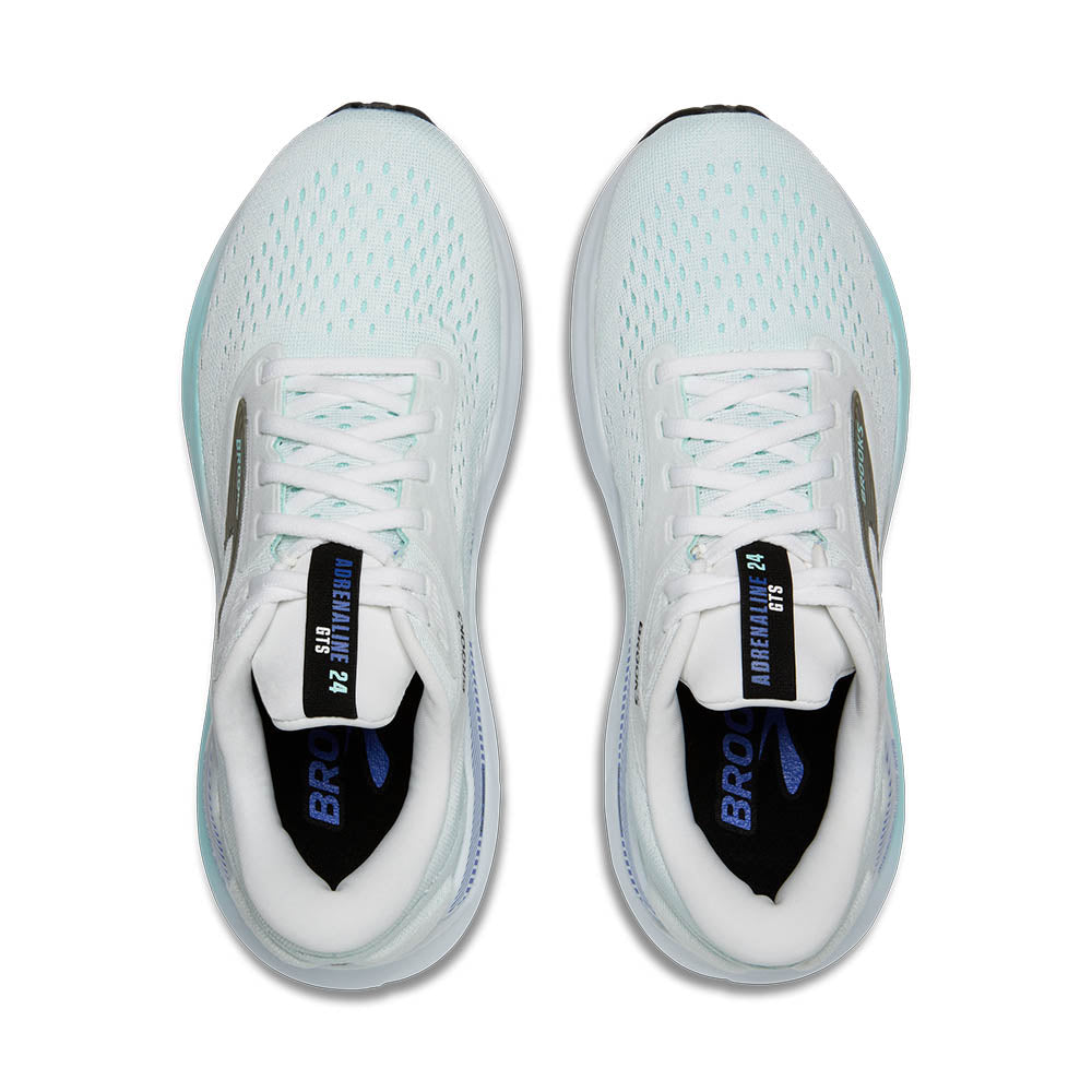 Brooks Adrenaline GTS Women' Running Shoes White Limpet Amparo
