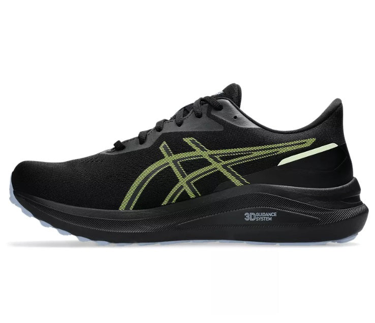 Asics GT-1000 13 GTX Men's Trail Running Shoes Black Safety Yellow Size