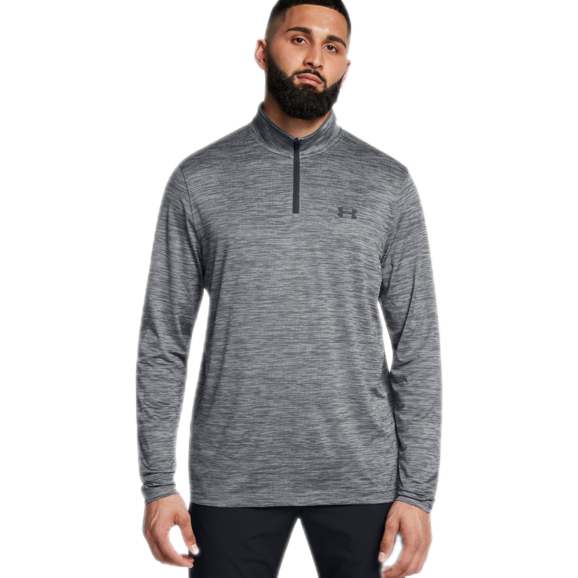 Under Armour Match Play 1/2 Zip Grey