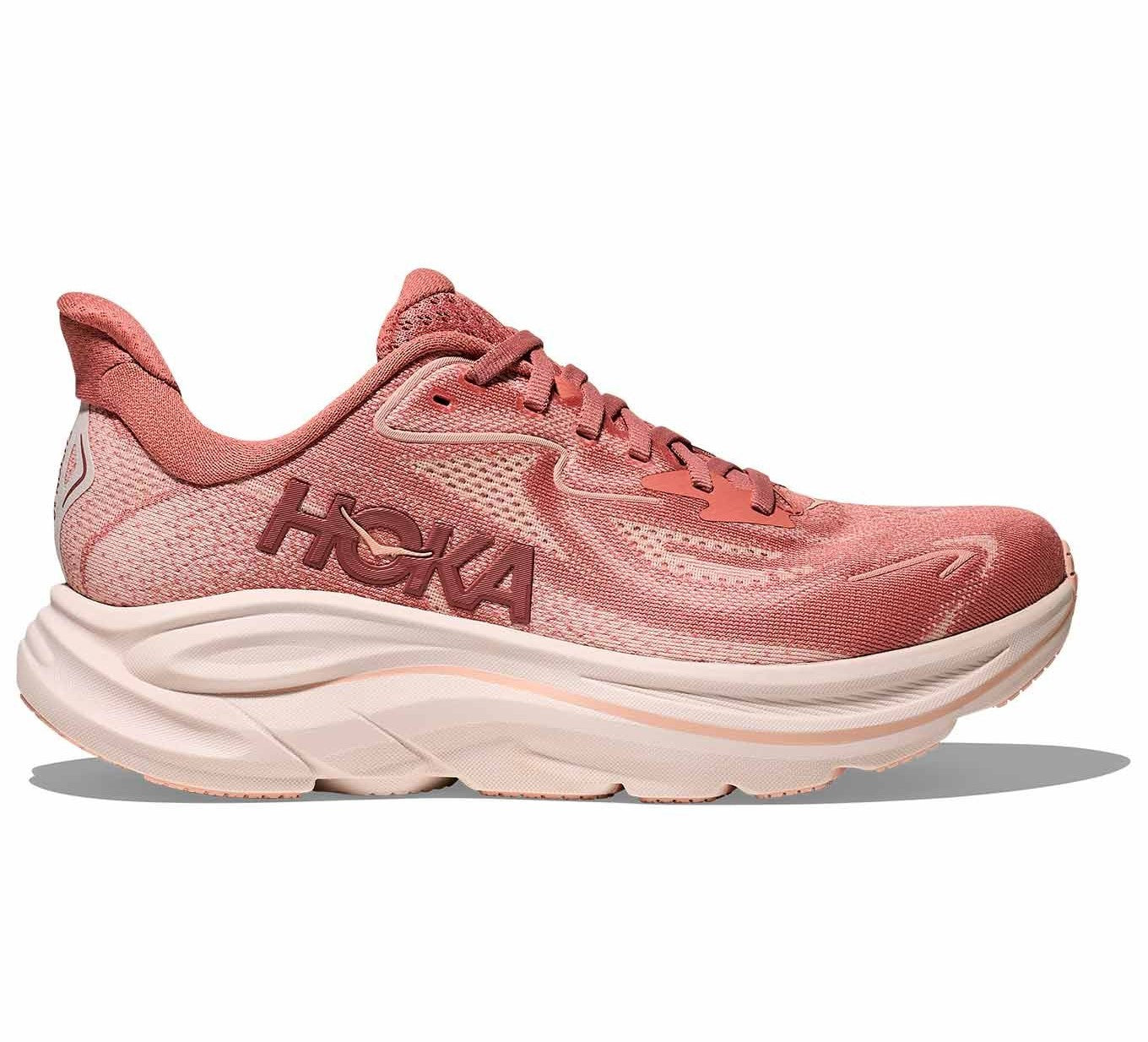 Hoka Clifton Women' Running Shoes Blush Rose Latte