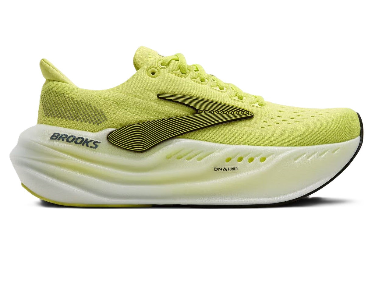 Brooks Glycerin Max Women' Running Shoes Sunny Lime Black White
