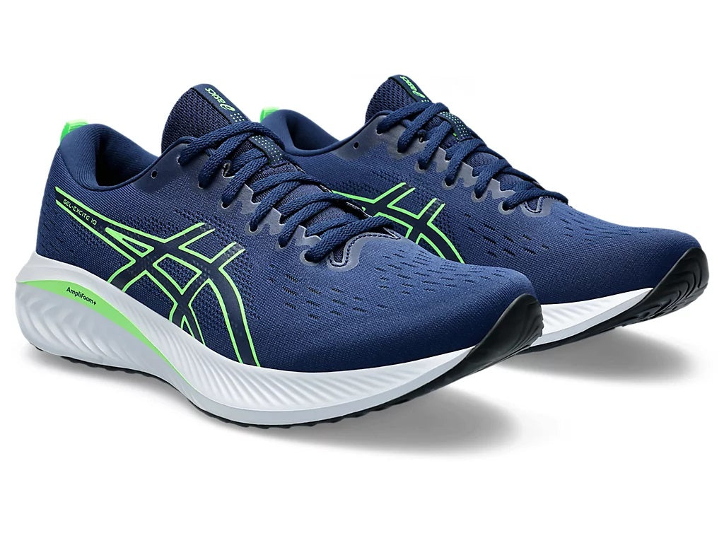 Asics Gel Excite 10 Men's Running Shoes Blue Expanse Lime Burst