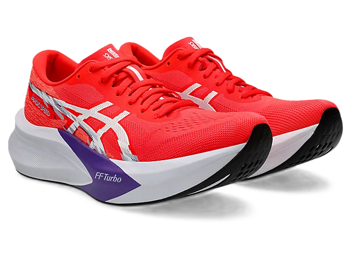 Asics Magic Speed Women' Running Shoes Flash Red White