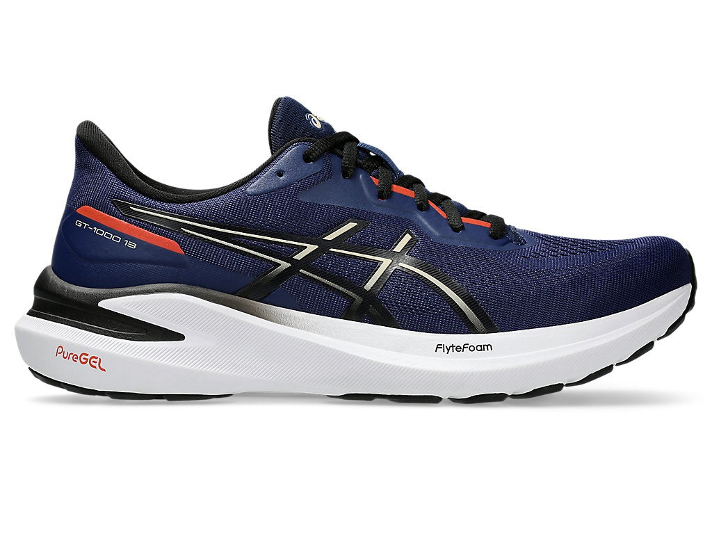 Asics GT-1000 13 Men's Running Shoes Blue Expanse Feather Grey Size