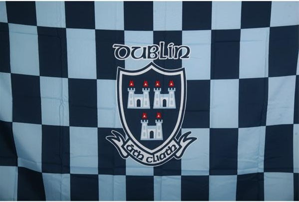 Team Car Flag Dublin Flag Crested 5X3