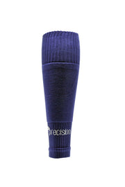 Precision Plain Pro Footless Sleeve Socks Navy