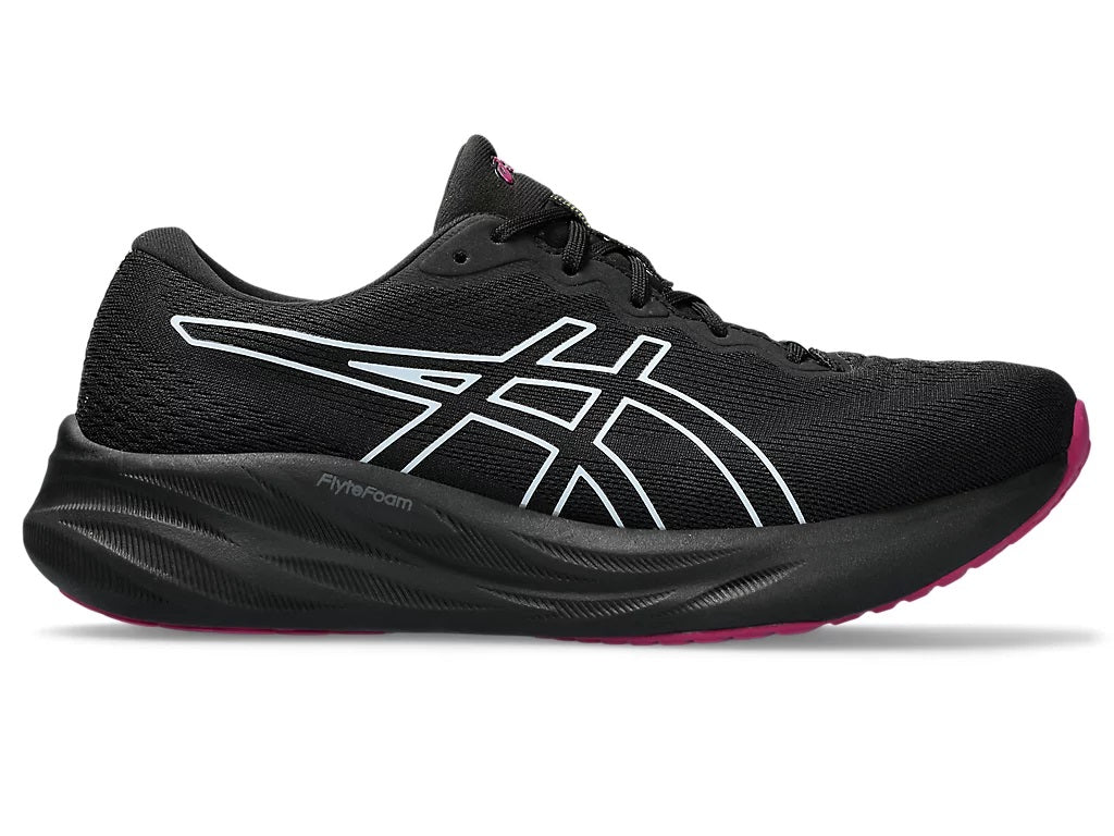 Asics Gel Pulse 15 GTX Gore Tex Women's Running Shoes Black Blackberry