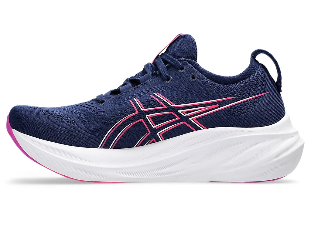 Asics Gel-Nimbus 26 Women's Running Shoes - Blue Expanse Pink