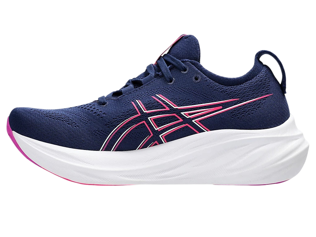 Asics Gel-Nimbus 26 Women's Running Shoes - Blue Expanse Pink