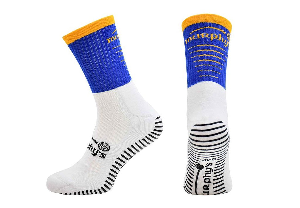 Murphys Pro Mid GAA Grip Socks  Royal Amber