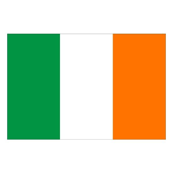 Team Car Flag 5X3 Ireland Flag
