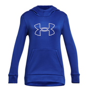 Under Armour Girls Fleece® Logo Hood