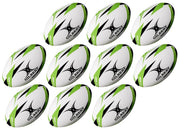 Gilbert TR3000 Training Ball Size 4 Green 10 Pack