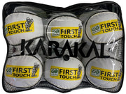 Karakal First Touch Sliotar White 6 Pack