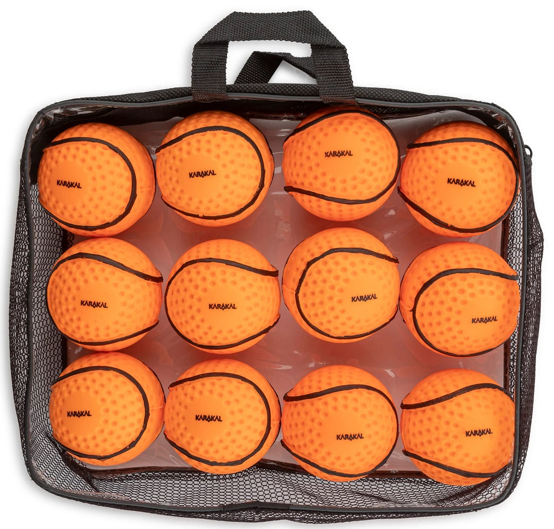 Karakal Speed Ball Orange 12 Pack