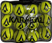 Karakal Training Sliotar Yellow 12 Pack