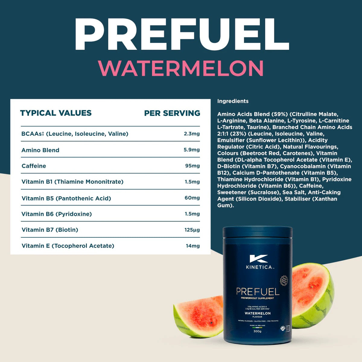 Kinetica Pre Fuel 300g