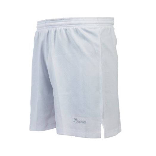 Precision Madrid Football Soccer Shorts White