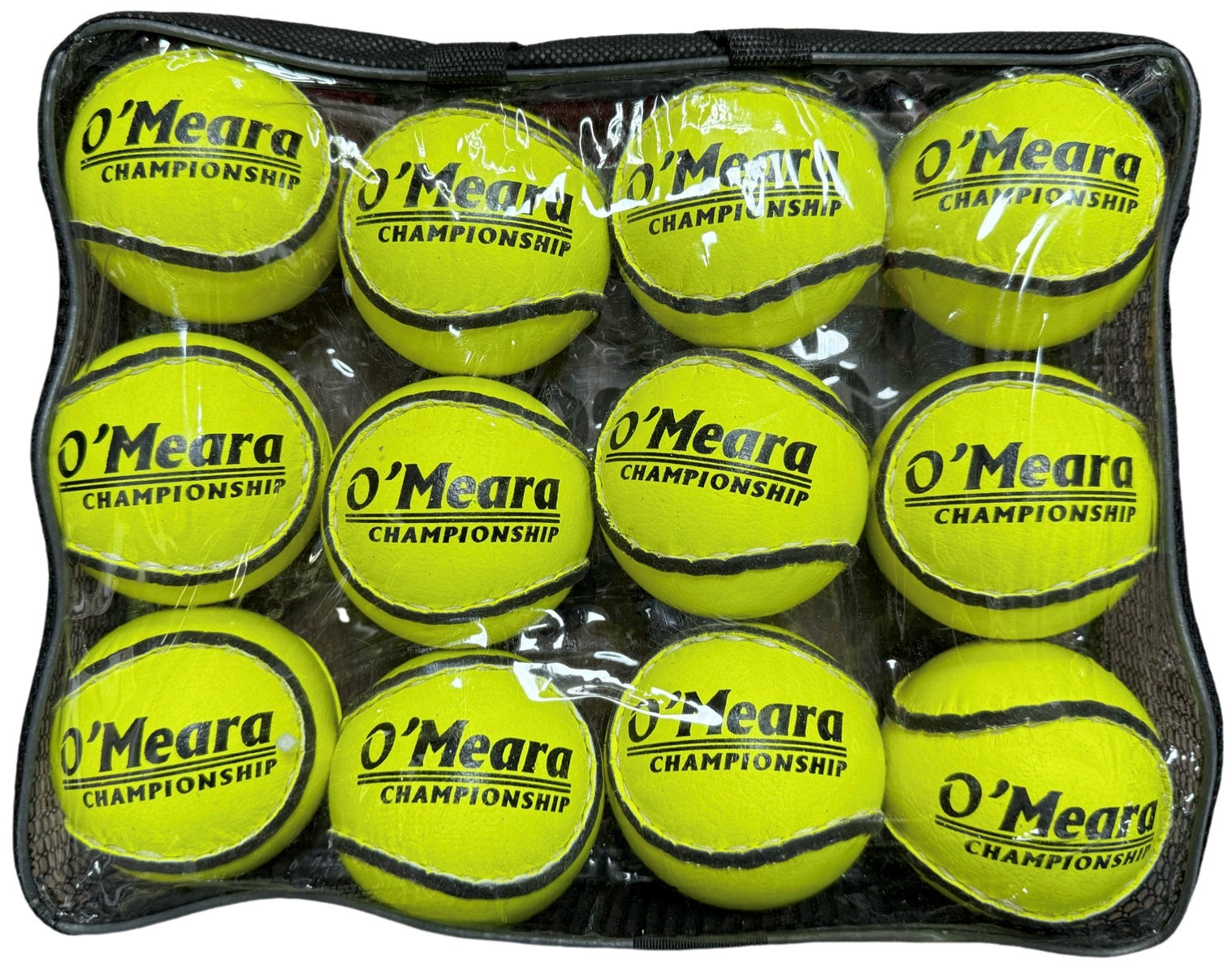 O'Meara Championship Sliotar Yellow 12 Pack