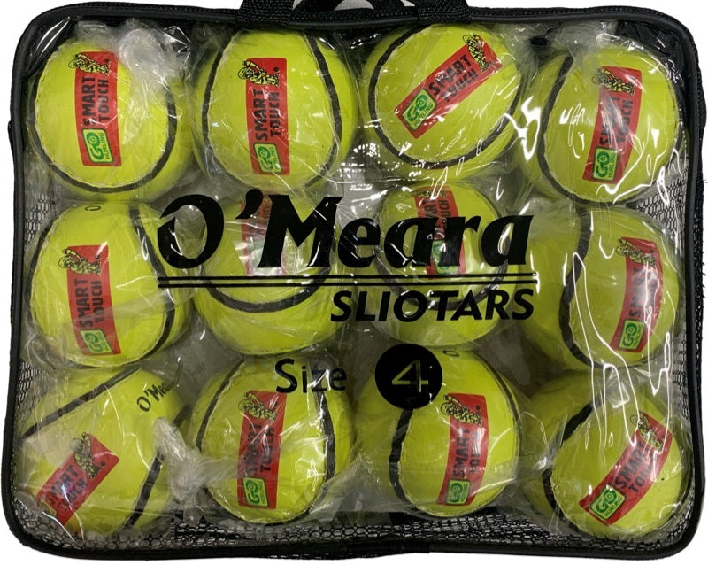 O'Meara Smart Touch Sliotar Yellow 12 Pack