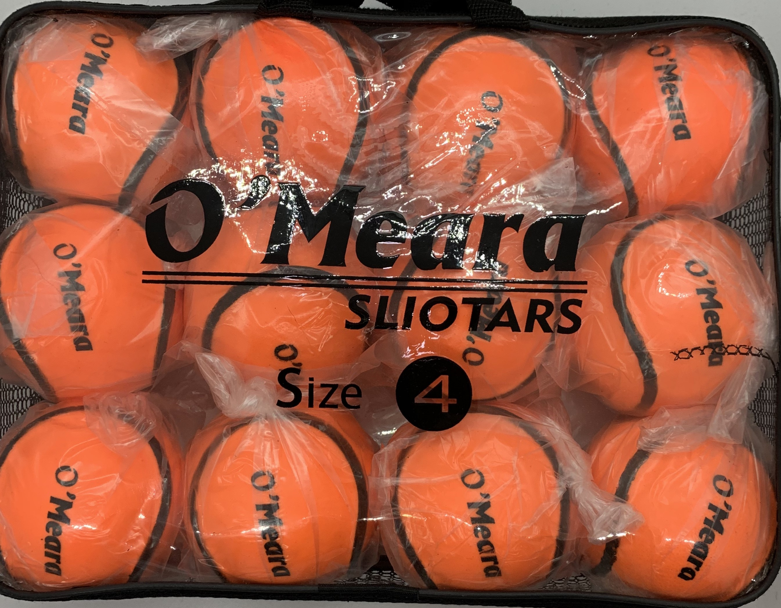 O'Meara All Weather Wall Ball Orange 12 Pack