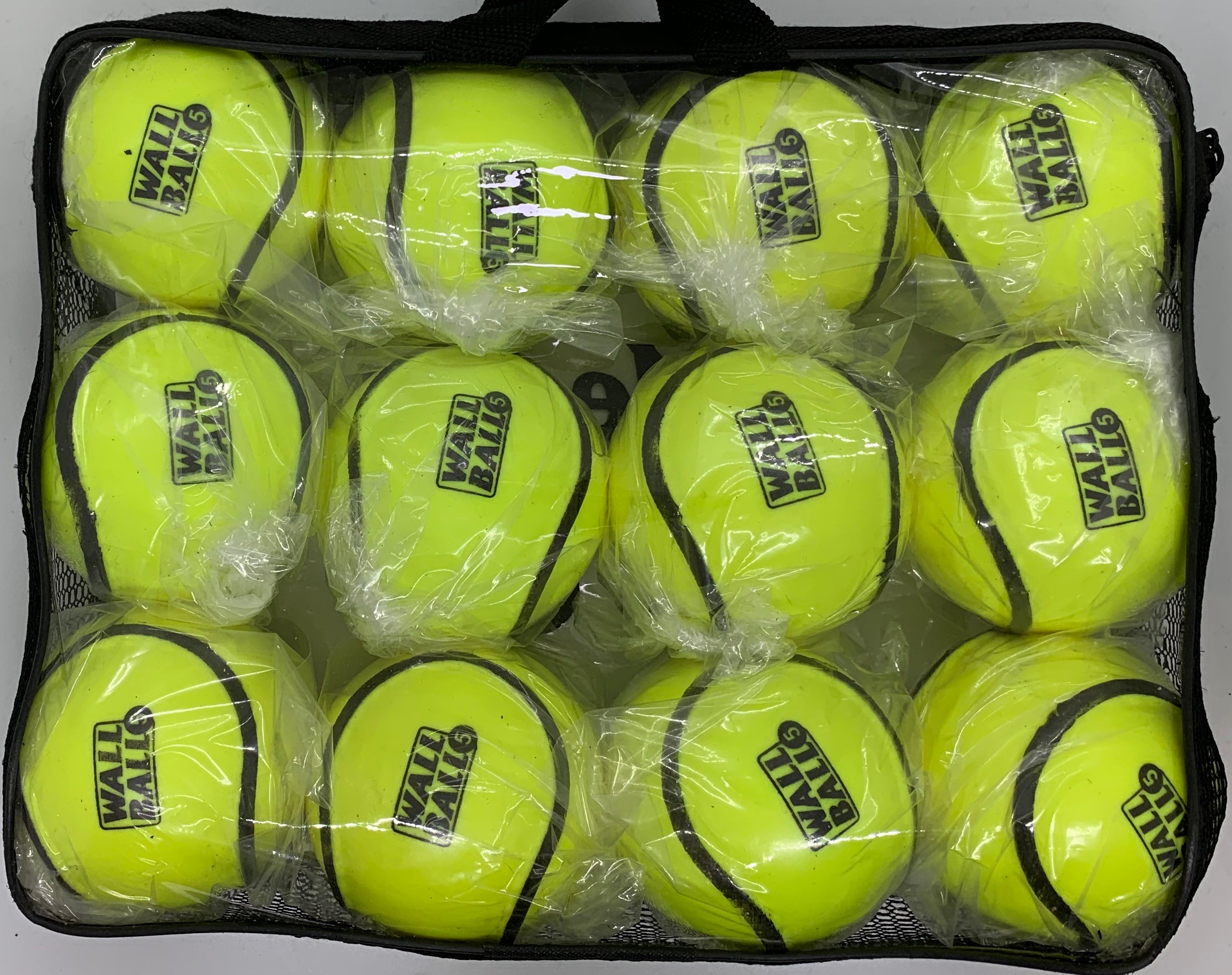 O'Meara All Weather Wall Ball Yellow 12 Pack