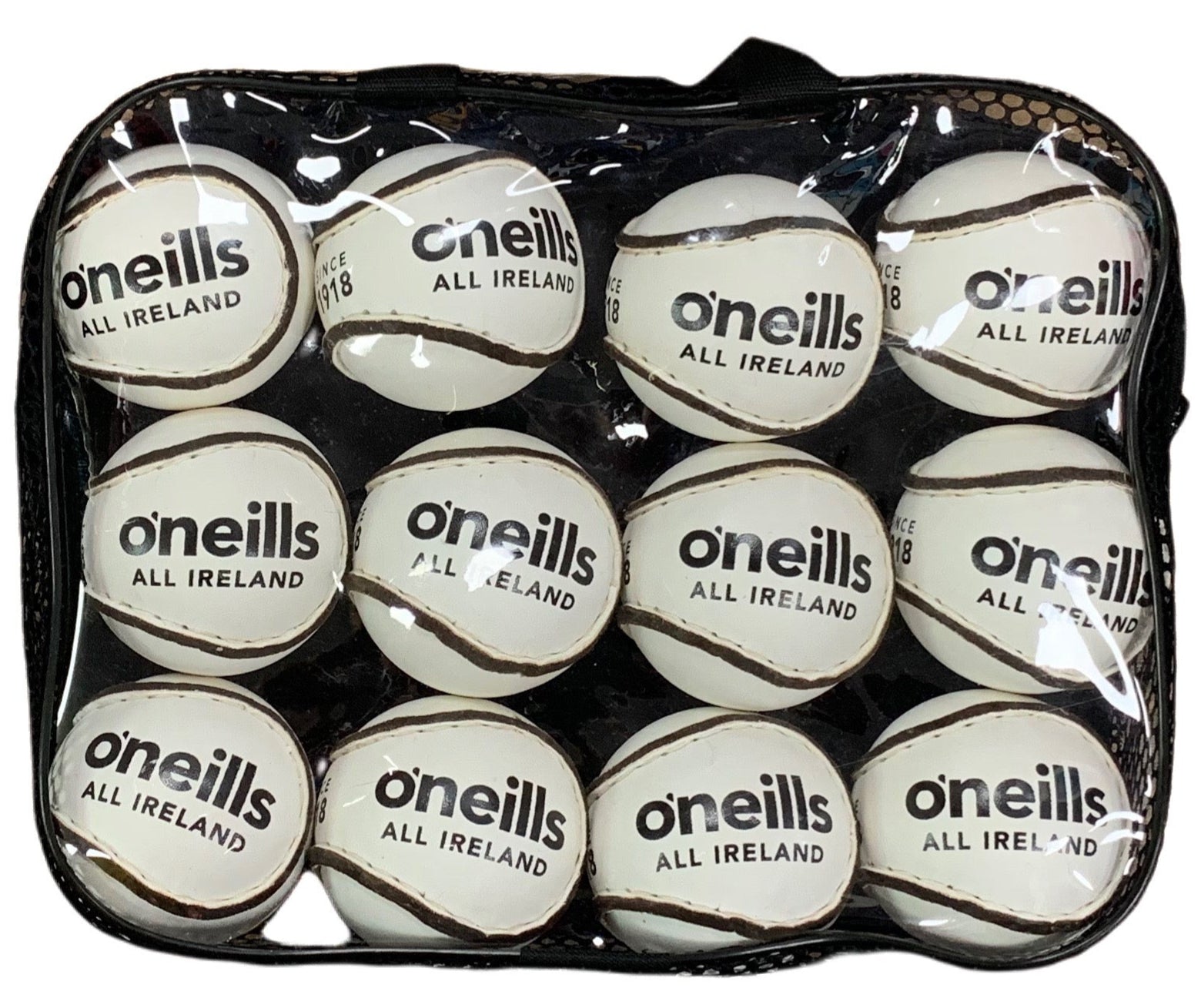 O'Neills All Ireland Sliotar White 12 Pack