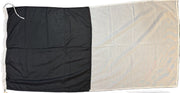 TCF Heavy Duty Flag 6X3 Black White