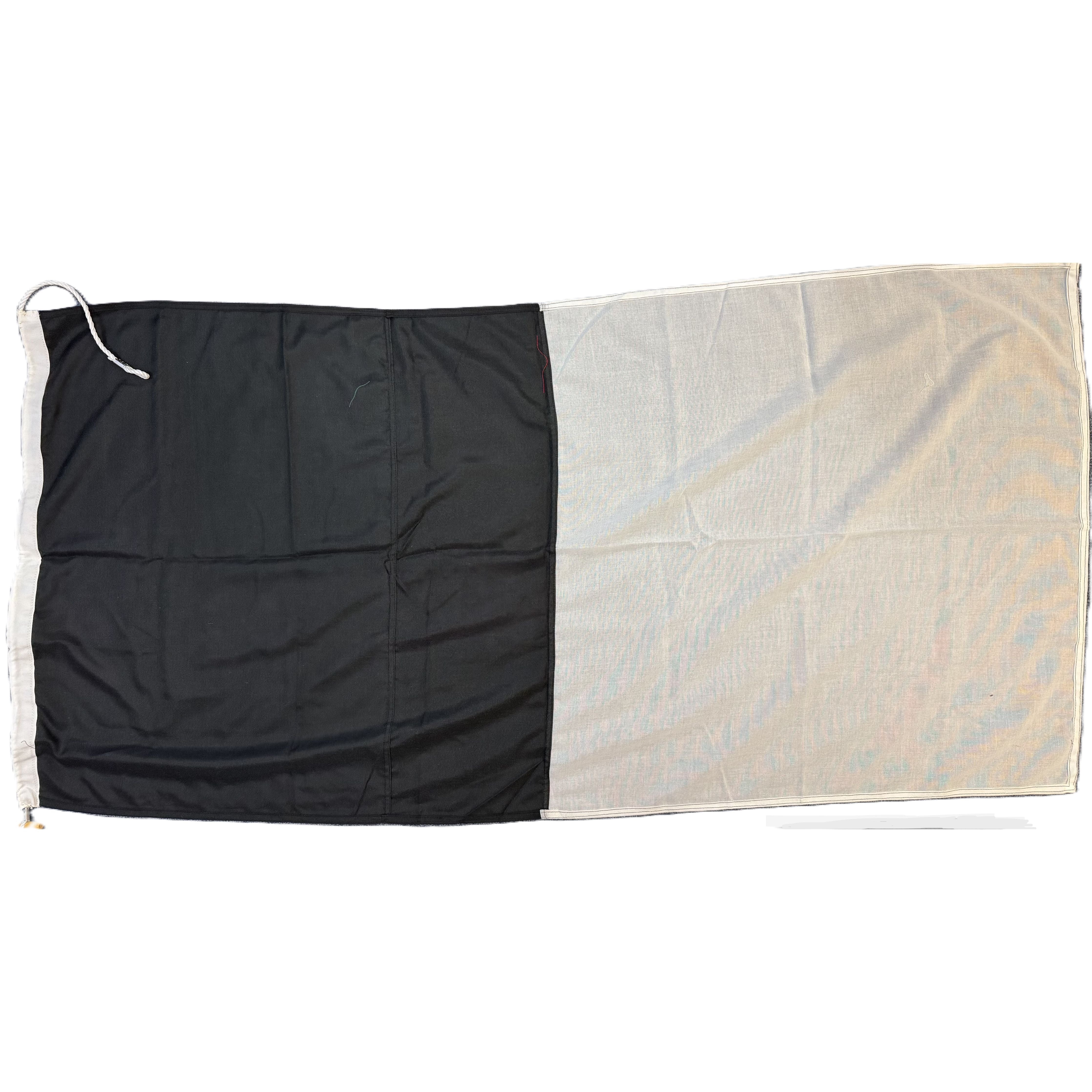 TCF Heavy Duty Flag 6X3 Black White