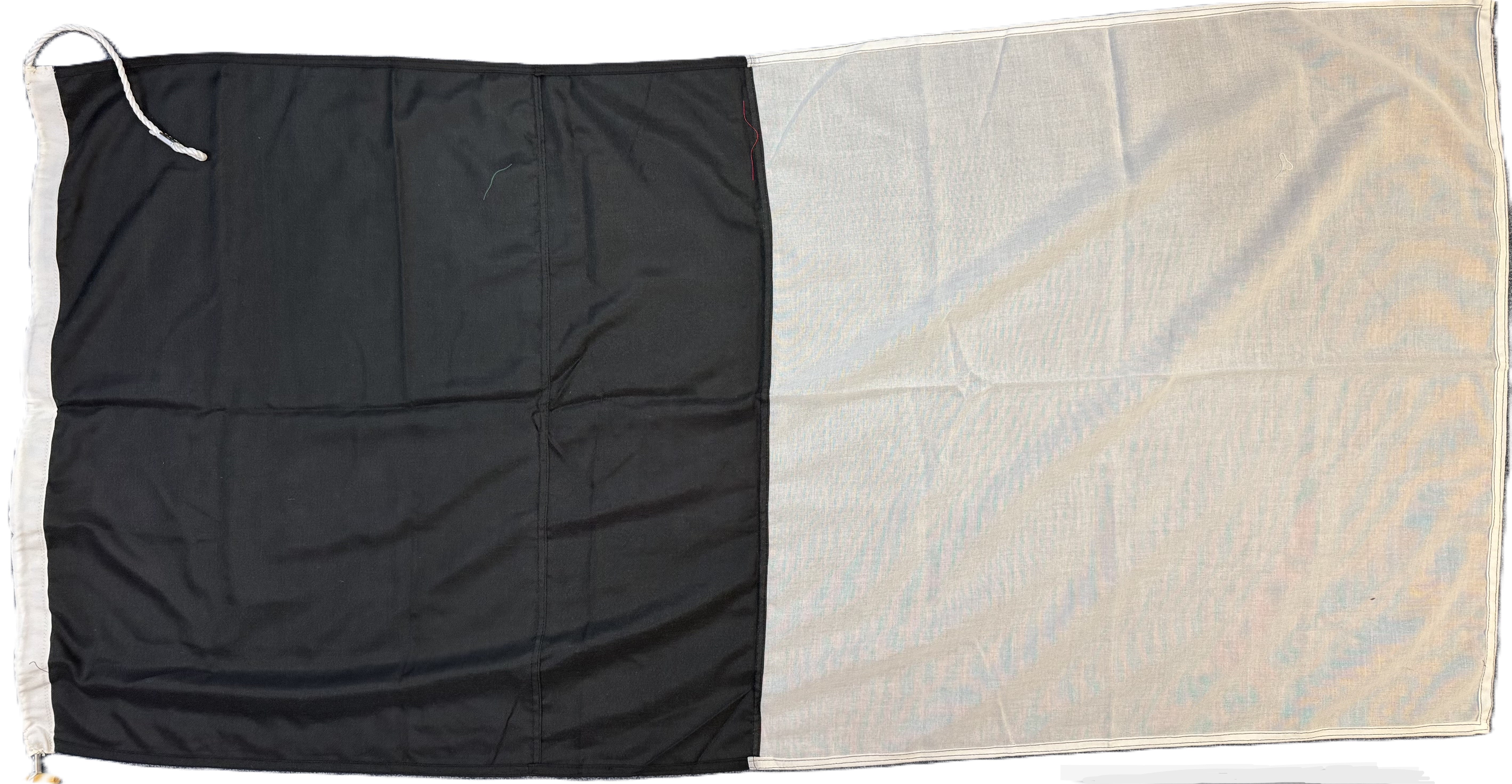 TCF Heavy Duty Flag 6X3 Black White