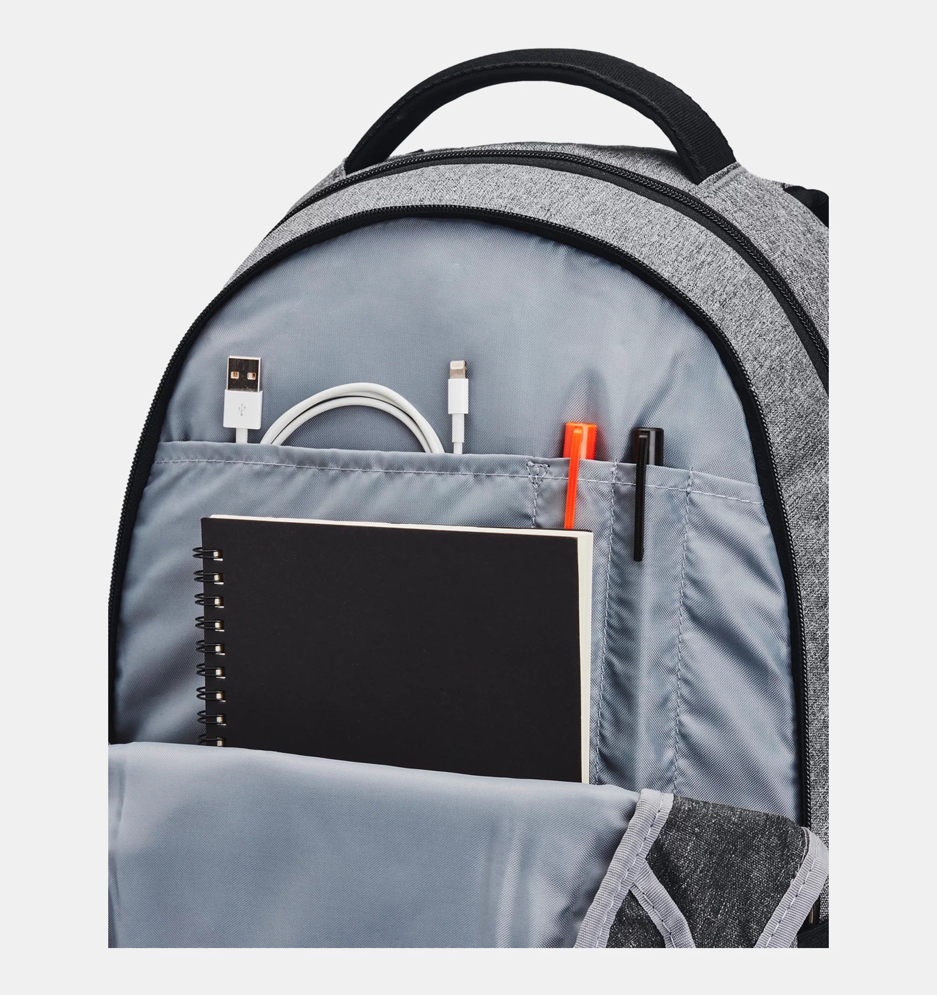 Under Armour Hustle 5.0 Backpack Grey